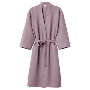 Gofer Unisex Cotton Bathrobe Vizzy L 06 Heather Purple