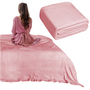 Blanket 200 x 220 Microfiber Solid Juana 09