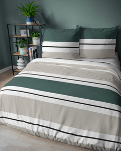 Bedding 140 x 200 2pc Asti Satin Cotton 5219B