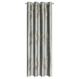 Zasłona 140 x 250 Welwet Przelotki Idalia Srebrny