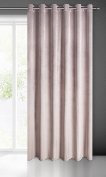 Zasłona 140 x 250 Dekoracyjna Welwet Melanie Pudro