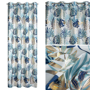 Curtain 140 x 250 Decorative Przel Malta Gran+Zł