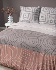 Bedding 140 x 200 2pc Asti Satin Cotton 5058A