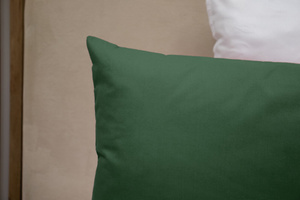 Cotton pillowcase 50 x 80 Uniform Ola Bottle Green