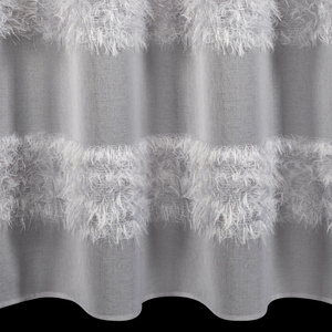 Firana 140 x 250 Dekoracyjna Gotowa Margaret Srebr