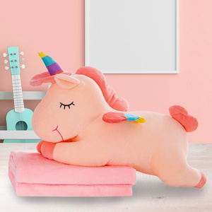 Blanket with Pillow-Plush Toy 77