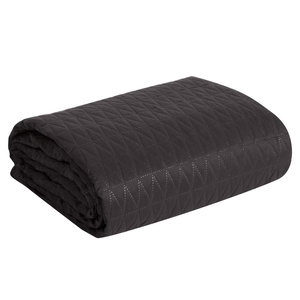 Bedspread 220 x 240 Quilted Decorative Boni3 Black