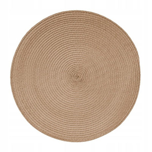 Podkładka fi 38 Dekoracyjna Chef Pleciona Beżowy