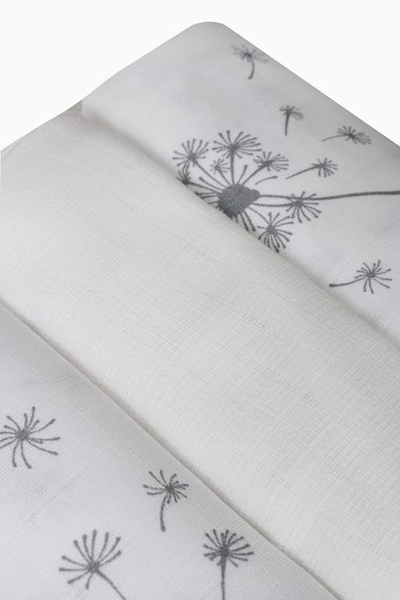 Pielucha 80 x 70 3 szt Bawełniana MUSLIN Druk 02