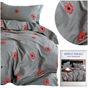 Bedding 160 x 200 3pc Satin Cotton No. A1675