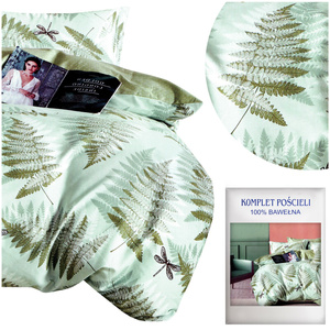 Bedding 200 x 220 3pc Satin Cotton No. A1540