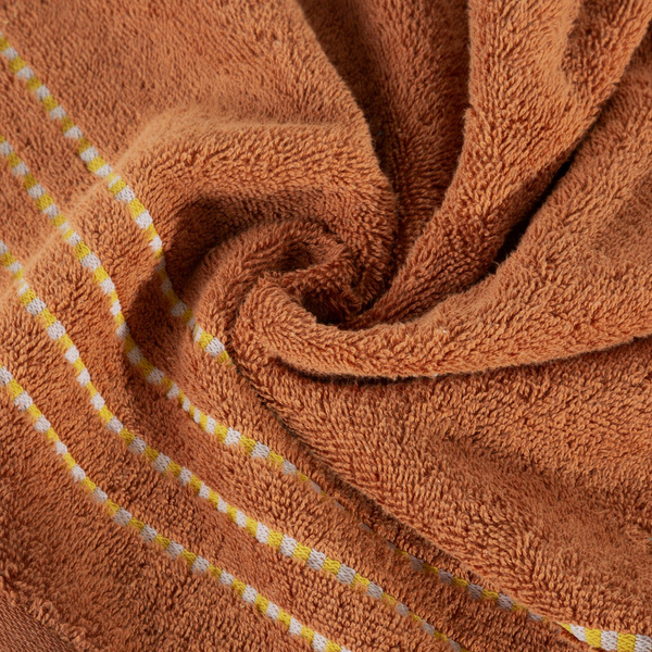 Ręcznik Kąpielowy Fiore (09) 30 x 50 Pomarańczowy