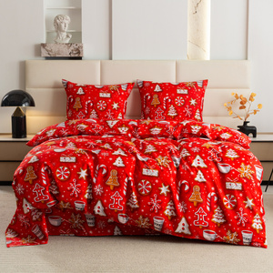 Pościel 220 x 200 3cz Gładka Eusebia Home 24