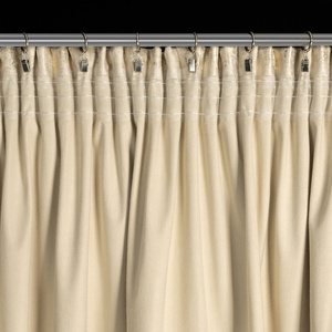 Zasłona 140 x 270 Welwet Taśma Renia J.Beż+Sz