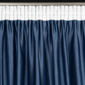Zasłona 135 x 270 Dekoracyjna Scarlet Granatowy