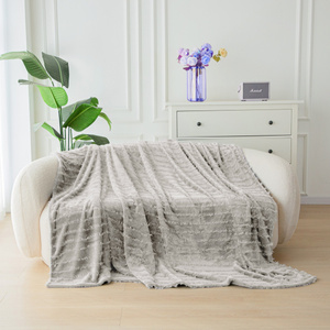 Blanket 160 x 200 Microfiber Embossed Yolanda 03