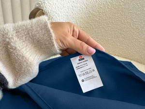 Tablecloth 140x240 Stain-resistant Surbo Navy Blue