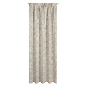 Curtain 140 x 270 Decorative Tape Rubi Beige