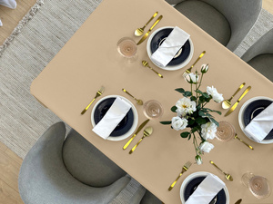 Tablecloth 140x220 Stain-Resistant Surbo Beige