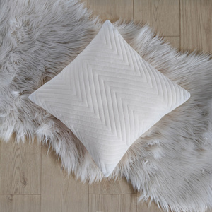 Caden 07 Velvet Herringbone Cushion 45 x 45