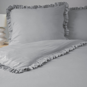 Pościel 220 x 200 3cz Bawełna Pure Z Falbaną 02