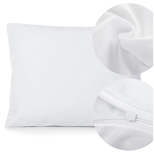 Cotton pillowcase 70 x 80 Hotel Smooth Zipper Juan