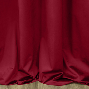 Curtain 140 x 270 Decorative Pierre Cardin Sibel Maroon