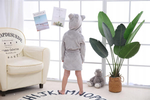 Children's Bathrobe with Hood M 120 Mouse