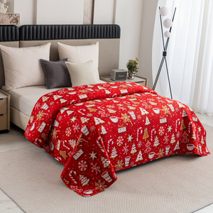 Narzuta 170 x 210 Tłoczona Świąteczna Levent 3237