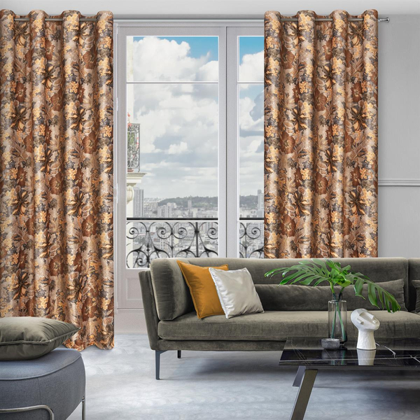 Curtain 140 x 250 Decorative Velvet Diana Ore
