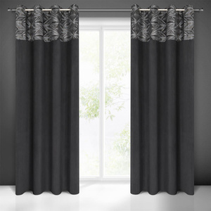 Arianna Decorative Curtain 140 x 250 Black