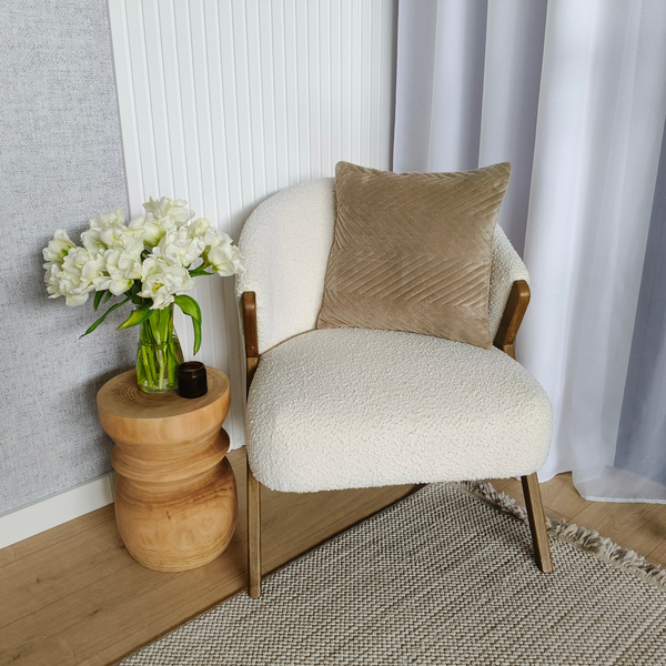 Poszewka 45 x 45 Jodełka Welurowa Caden 09