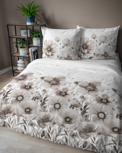 Bedding 220 x 200 3pc Vicenza Cotton pattern 5249A