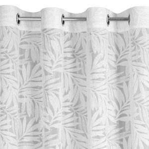 Curtain 140 x 250 Decorative Nataly White