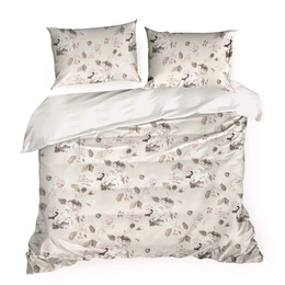 Pościel 160 x 200 3cz Satyna Bawełniana Spring 45