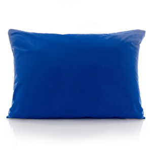 Cotton pillowcase 50 x 70 Single Ola navy blue cornflower