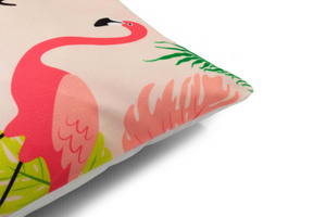 Tropical Velvet Decorative Pillowcase 03 40x40