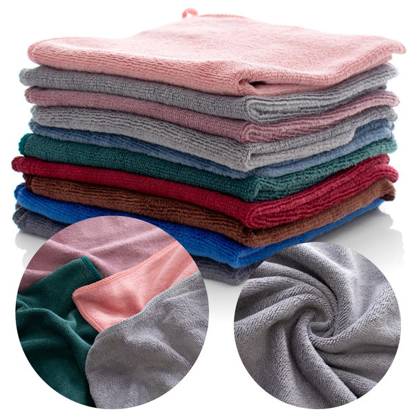 Set of Towels 30x30 10pcs Microfiber Edgardo