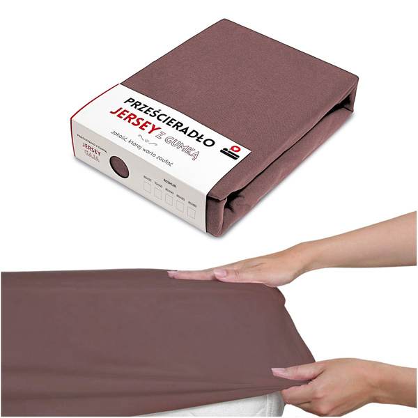 Prześcieradło 70 x 140 Jersey z Gumką Gaja 45