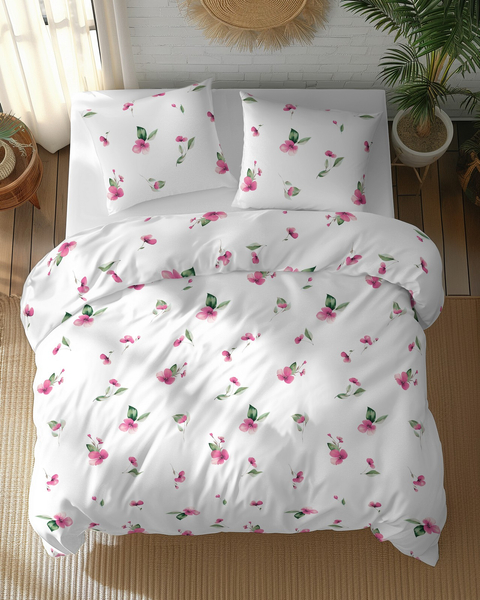 Bedding 160 x 200 3pc Vicenza Cotton pattern 5769A