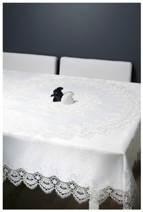 Guipure Round Tablecloth 088_White fi 85