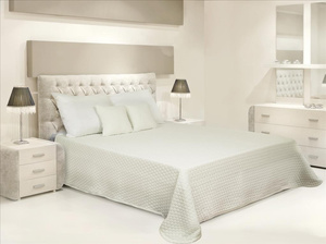 Bedspread 170 x 220 Single Color Jacquard Carmen 3