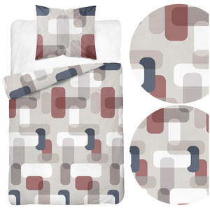 Pościel 140 x 200 2cz Asti Satynowa Bawełna 5487B