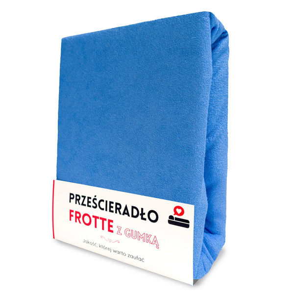 Prześcieradło 160 x 200 Frotte z Gumką Gaja 17