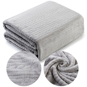 Blanket 200 x 220 Microfiber Embossed Rita 05
