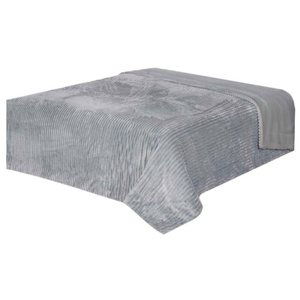 Double Sided Capri Grey 200x220 Bedspread