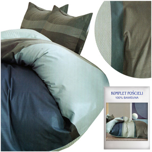 Bedding set 200 x 220 3pcs Cotton Satin no. A1803