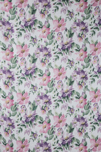 Zasłona 135 x 250 Dekoracyjna Gotowa Iris Bia+Róż