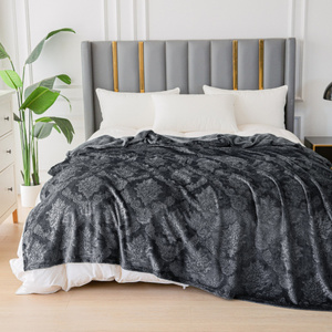 Blanket 160 x 200 Microfiber Embossed Clemente 02