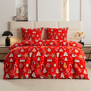 Pościel 160 x 200 3cz Gładka Eusebia Home 24